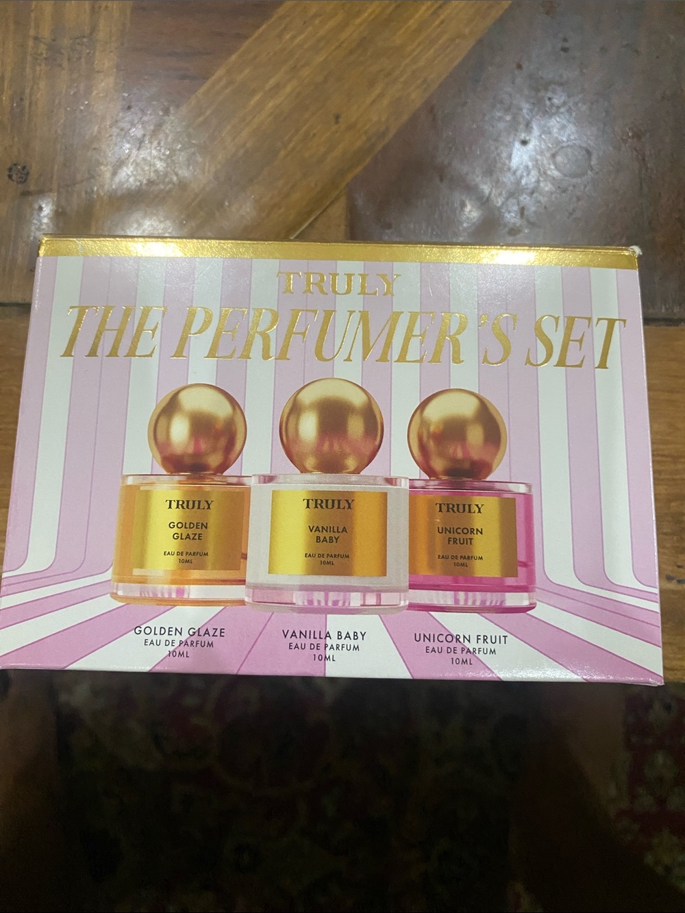 TRULY The Perfumer's Set -  Trio - Golden Glaze, Vanilla Baby and Unicorn fruit